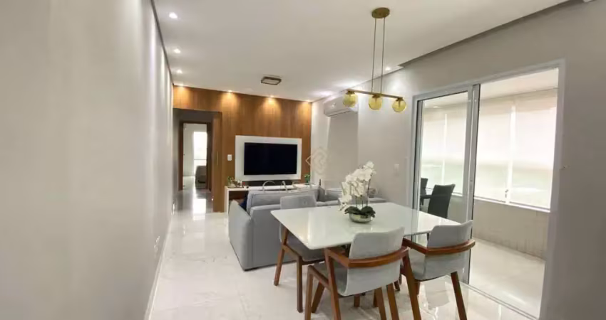 Apartamento com 2 dormitórios à venda, 84 m² por r$ 650.000,00 - caiçara - praia grande/sp