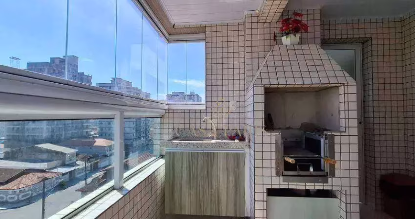 Apartamento com 2 dormitórios à venda, 83 m² por r$ 490.000 - ocian - praia grande/sp