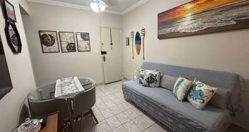 Apartamento com 1 dormitório à venda, 45 m² por r$ 280.000,00 - aviação - praia grande/sp