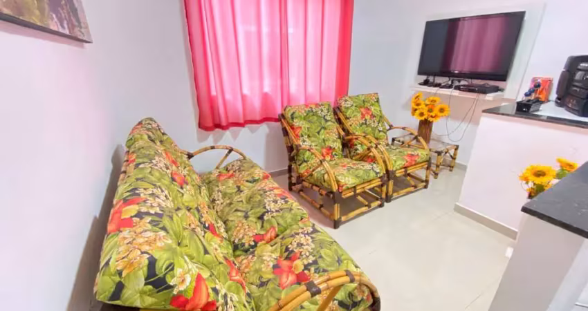 Casa com 2 dormitórios à venda, 58 m² por r$ 290.000,00 - mirim - praia grande/sp