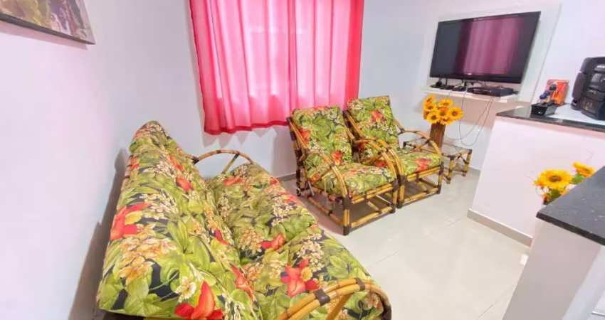 Casa com 2 dormitórios à venda, 58 m² por r$ 290.000,00 - mirim - praia grande/sp