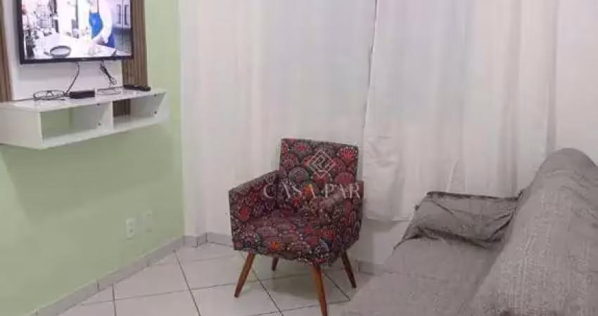 Apartamento com 1 dormitório à venda, 52 m² por r$ 240.000,00 - caiçara - praia grande/sp