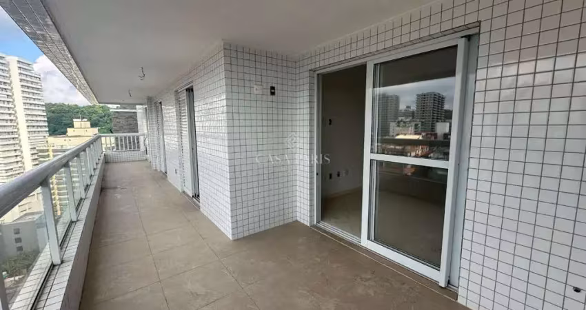 Apartamento com 3 dormitórios à venda, 129 m² por r$ 1.100.000 - canto do forte - praia grande/sp