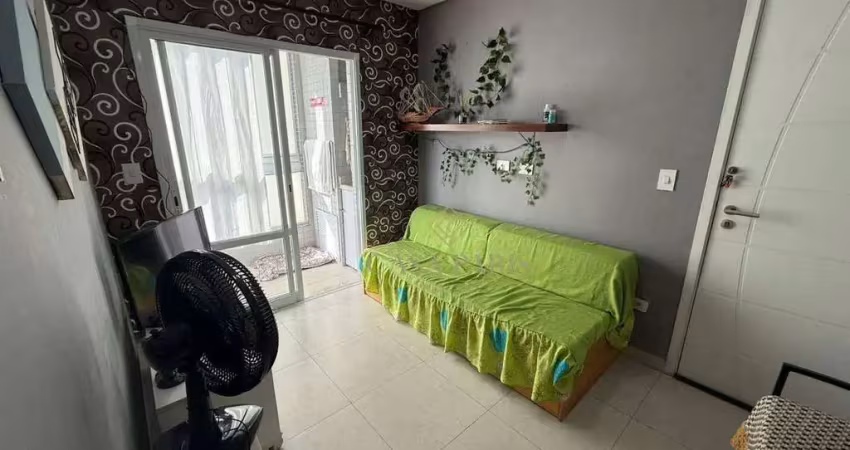 Apartamento com 1 dormitório à venda, 41 m² por r$ 440.000,00 - boqueirão - praia grande/sp