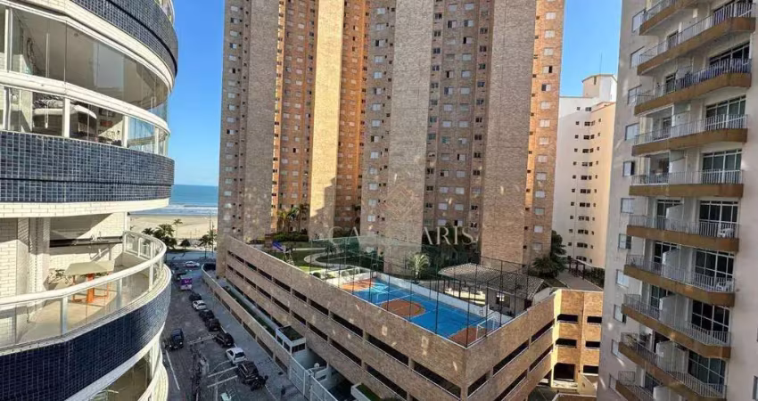 Apartamento à venda, 117 m² por r$ 640.000,00 - vila guilhermina - praia grande/sp