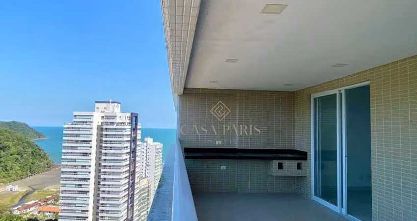 Apartamento com 4 dormitórios à venda, 147 m² por r$ 2.450.000,00 - canto do forte - praia grande/sp