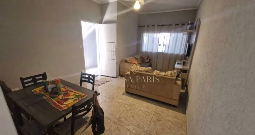 Casa com 2 dormitórios à venda, 70 m² por r$ 400.000,00 - caiçara - praia grande/sp