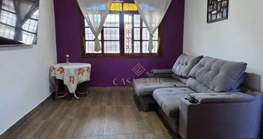 Casa com 2 dormitórios à venda, 82 m² por r$ 480.000,00 - caiçara - praia grande/sp
