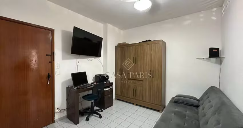 Kitnet com 1 dormitório à venda, 34 m² por r$ 280.000,00 - canto do forte - praia grande/sp