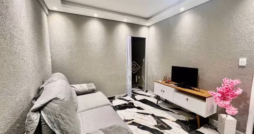 Kitnet com 1 dormitório à venda, 30 m² por r$ 225.000,00 - aviação - praia grande/sp