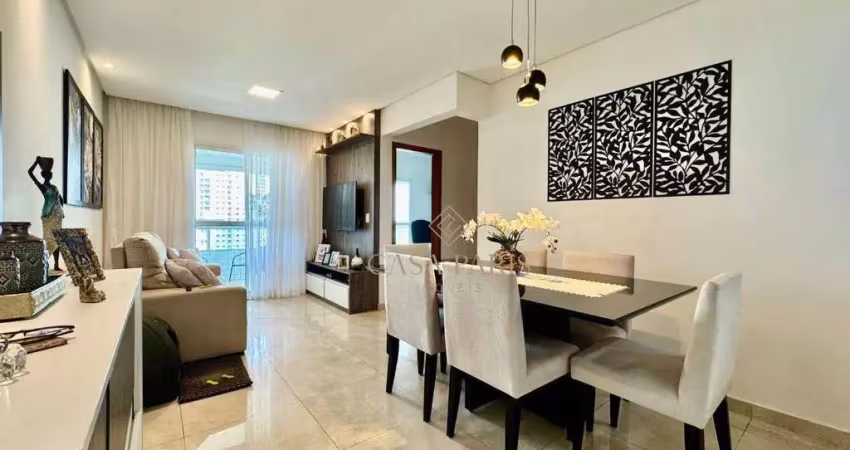 Apartamento com 2 dormitórios à venda, 77 m² por r$ 550.000,00 - vila guilhermina - praia grande/sp