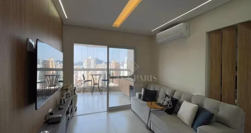 Apartamento com 3 dormitórios à venda, 155 m² por r$ 1.870.000 - vila guilhermina - praia grande/sp