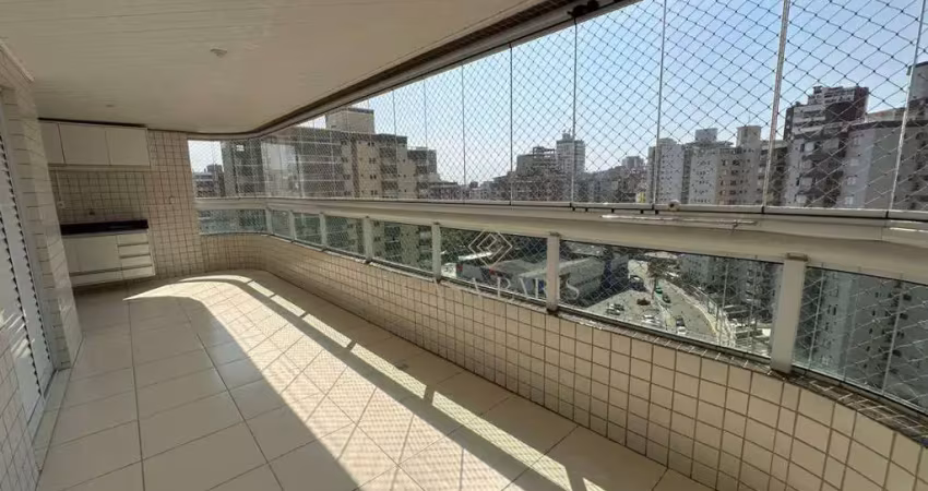 Apartamento com 4 dormitórios à venda, 156 m² por r$ 1.300.000,00 - vila guilhermina - praia grande/sp