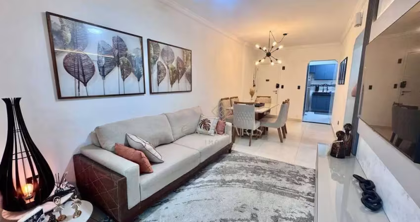 Apartamento com 2 dormitórios à venda, 85 m² por r$ 670.000,00 - canto do forte - praia grande/sp
