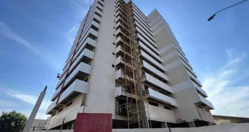 Apartamento com 1 dormitório à venda, 56 m² por r$ 270.000,00 - caiçara - praia grande/sp