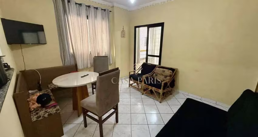 Apartamento com 1 dormitório à venda, 49 m² por r$ 299.000 - aviação - praia grande/sp