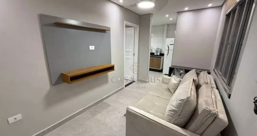 Apartamento com 1 dormitório à venda, 35 m² por r$ 300.000,00 - canto do forte - praia grande/sp