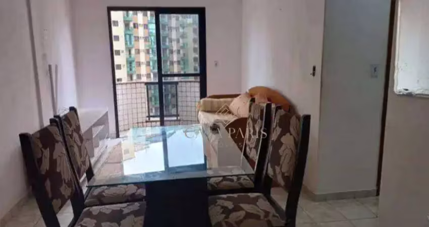 Apartamento com 1 dormitório à venda, 70 m² por r$ 245.000,00 - tupi - praia grande/sp