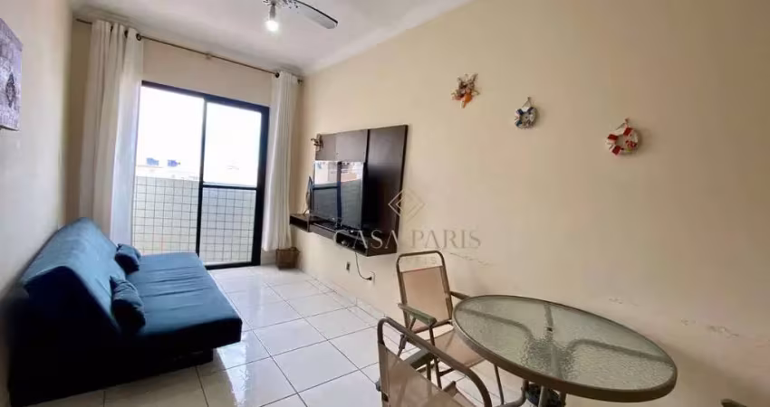 Apartamento com 1 dormitório à venda, 48 m² por r$ 250.000,00 - caiçara - praia grande/sp