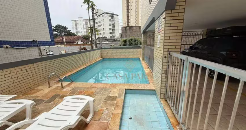 Apartamento com 2 dormitórios à venda, 72 m² por r$ 320.000,00 - caiçara - praia grande/sp