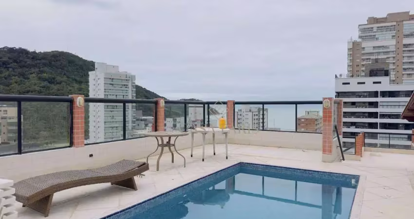 Maravilhosa cobertura com 4 dormitórios à venda, 400 m² por r$ 1.950.000 - canto do forte - praia grande/sp