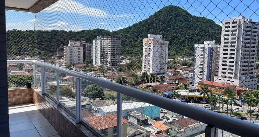 Apartamento com 2 dormitórios à venda, 86 m² por r$ 650.000,00 - canto do forte - praia grande/sp