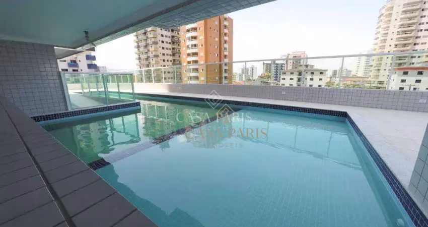 Apartamento com 2 dormitórios à venda, 101 m² por r$ 750.000,00 - tupi - praia grande/sp