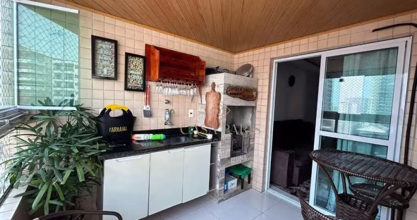 Apartamento com 3 dormitórios à venda, 90 m² por r$ 750.000,00 - vila guilhermina - praia grande/sp