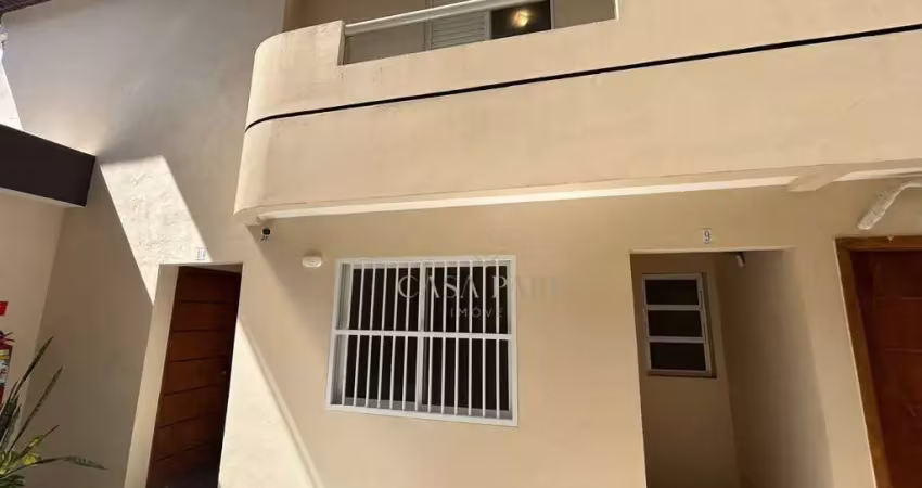 Sobrado em condomínio fechado com 2 dormitórios à venda, 73 m² por r$ 308.000 - tude bastos - praia grande/sp