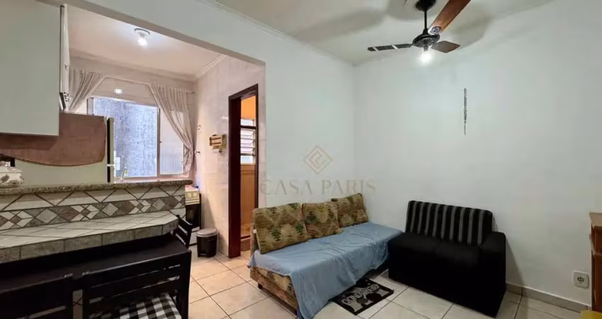 Apartamento com 1 dormitório à venda, 32 m² por r$ 212.000 - boqueirão - praia grande/sp