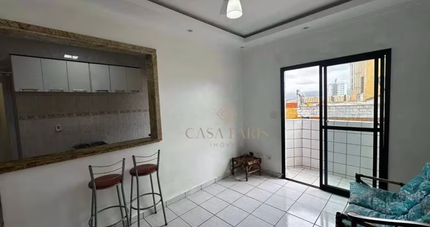 Apartamento com 1 dormitório à venda, 34 m² por r$ 270.000 - tupi - praia grande/sp