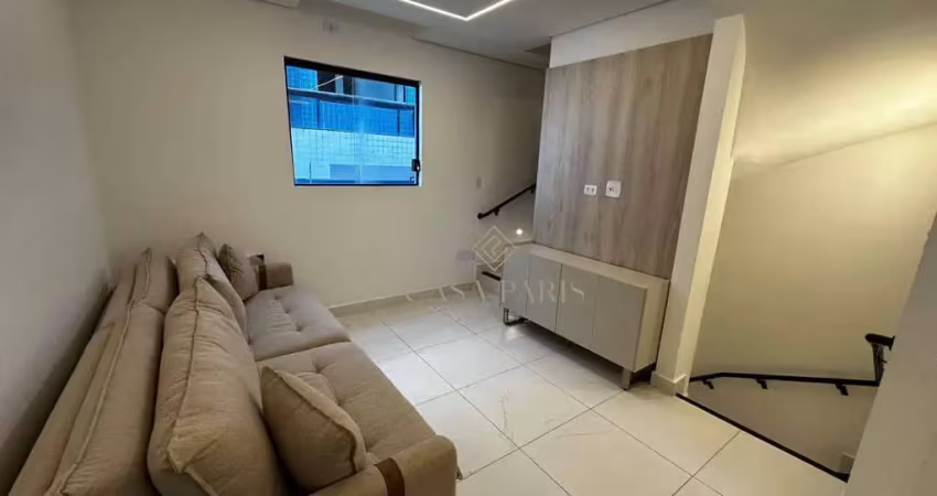 Sobrado com 2 dormitórios à venda, 89 m² por r$ 620.000,00 - canto do forte - praia grande/sp