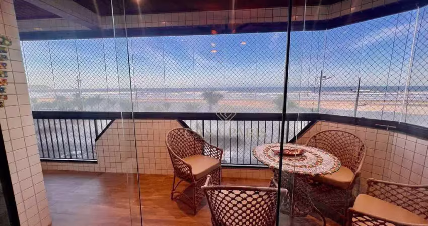 Apartamento com 3 dormitórios à venda, 191 m² por r$ 1.250.000,00 - aviação - praia grande/sp