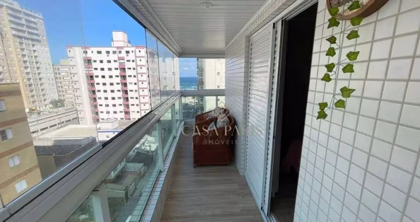Apartamento com 3 dormitórios à venda, 130 m² por r$ 901.000,00 - ocian - praia grande/sp
