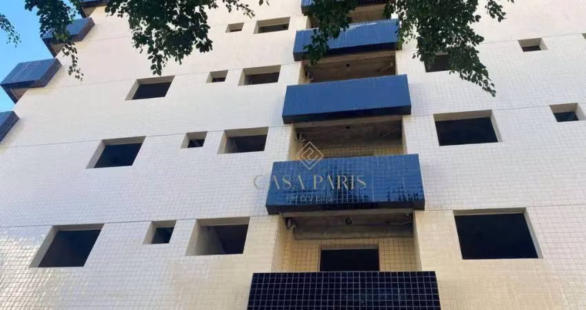 Apartamento com 2 dormitórios à venda, 53 m² por r$ 400.000 - canto do forte - praia grande/sp