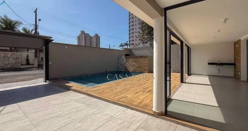 Casa com 4 dormitórios à venda, 170 m² por r$ 1.600.000 - balneário flórida - praia grande/sp