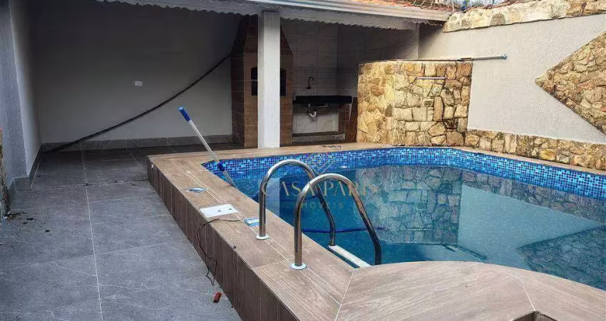 Casa com 2 dormitórios à venda, 108 m² por r$ 649.000 - vila caiçara - praia grande/sp