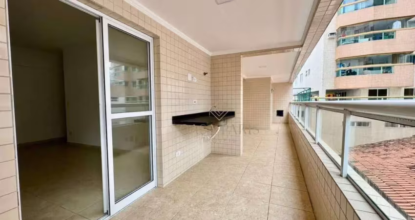 Apartamento com 2 dormitórios à venda, 74 m² por r$ 430.000,00 - aviação - praia grande/sp