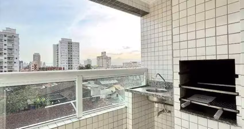 Apartamento com 1 dormitório à venda, 47 m² por r$ 320.000,00 - vila guilhermina - praia grande/sp