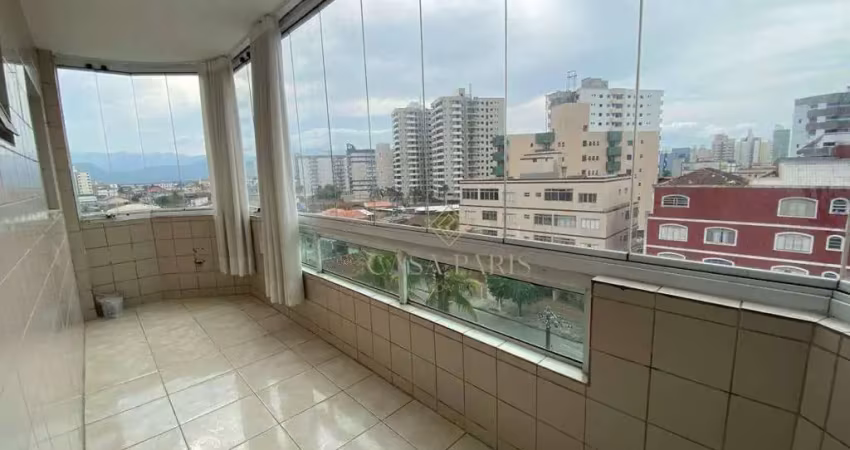 Apartamento com 2 dormitórios à venda, 55 m² por r$ 375.000 - mirim - praia grande/sp