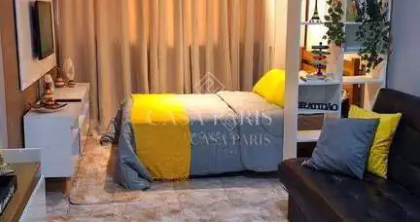 Kitnet com 1 dormitório à venda, 30 m² por r$ 250.000 - aviação - praia grande/sp