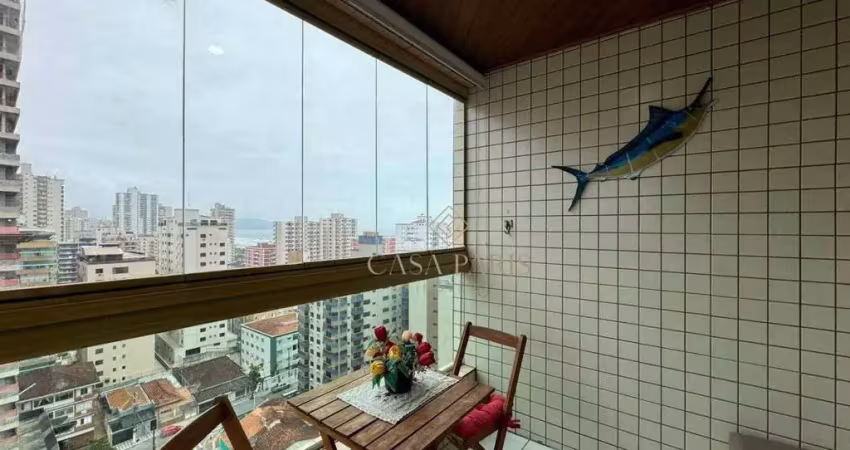 Apartamento com 1 dormitório à venda, 55 m² por r$ 365.000 - tupi - praia grande/sp