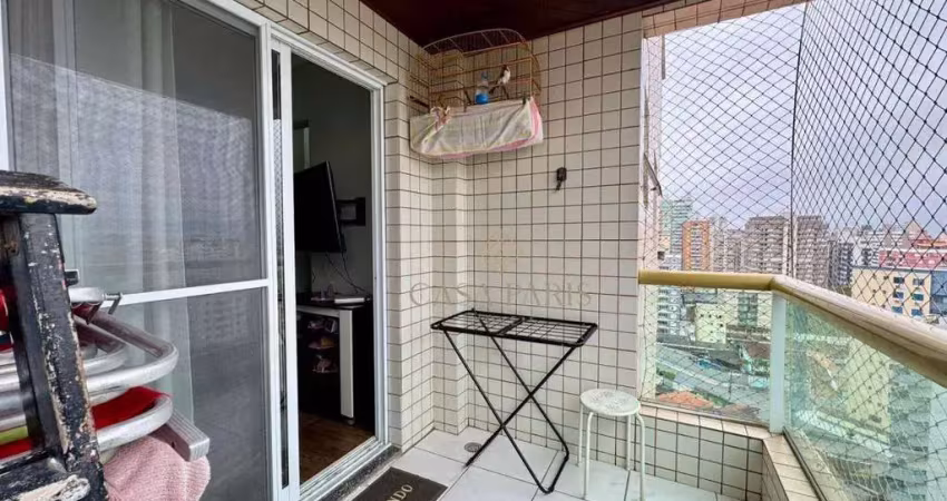 Apartamento com 1 dormitório à venda, 55 m² por r$ 330.000 - tupi - praia grande/sp