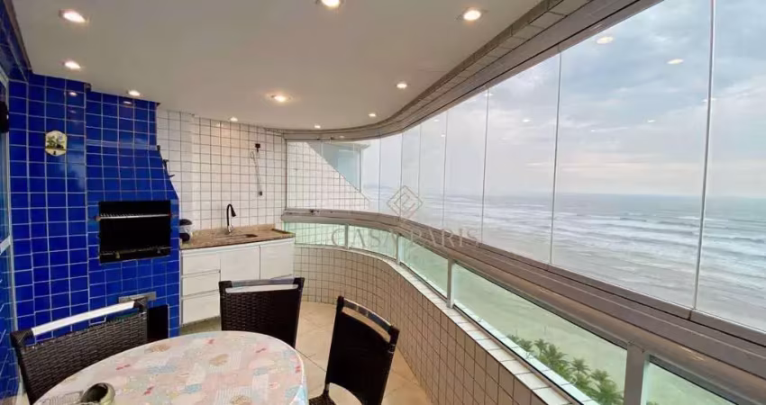 Apartamento com 3 dormitórios à venda, 109 m² por r$ 810.000,00 - maracanã - praia grande/sp