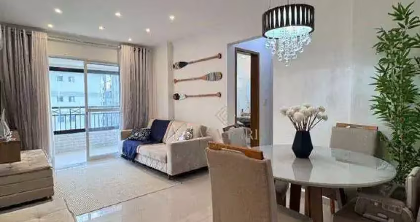 Apartamento com 1 dormitório à venda, 59 m² por r$ 500.000 - vila guilhermina - praia grande/sp