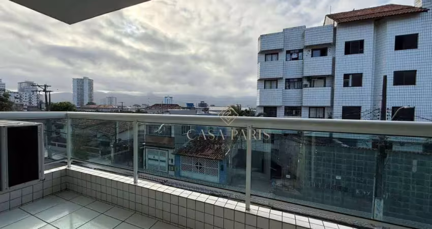 Apartamento com 1 dormitório à venda, 40 m² por r$ 265.000 - caiçara - praia grande/sp