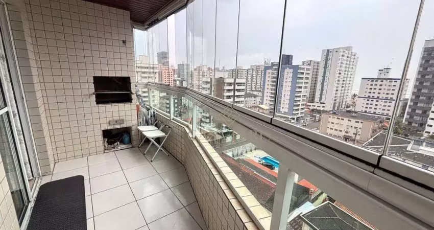 Apartamento com 1 dormitório à venda, 53 m² por r$ 360.000,00 - vila guilhermina - praia grande/sp