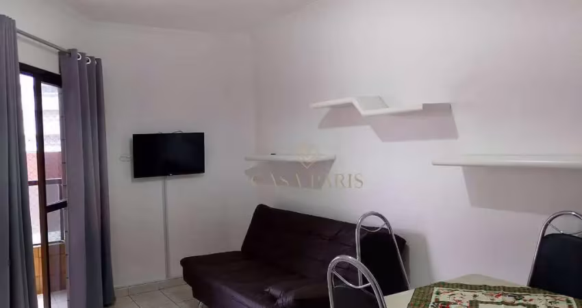 Apartamento com 1 dormitório à venda, 54 m² por r$ 299.000,00 - tupi - praia grande/sp