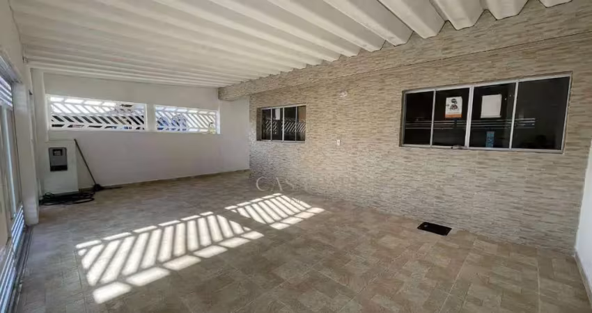 Sobrado com 3 dormitórios à venda, 100 m² por r$ 510.000,00 - caiçara - praia grande/sp