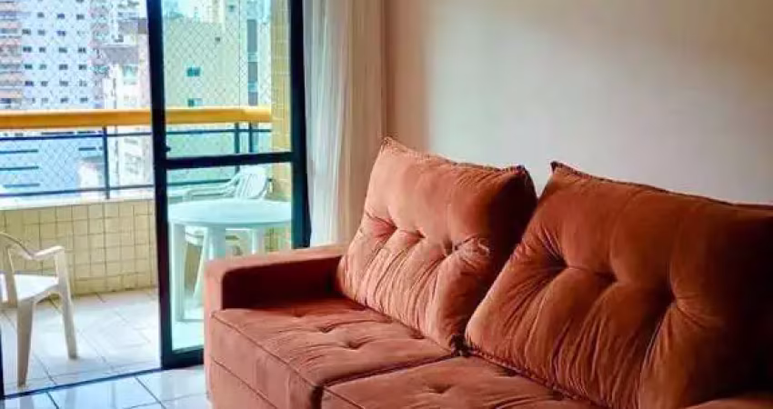 Apartamento mobiliado com 2 dormitórios sendo 1 suíte à venda, 94 m² por r$ 500.000 - vila guilhermina - praia grande/sp